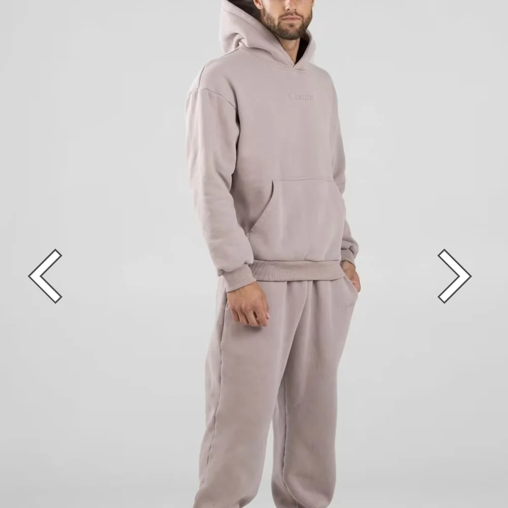 COMFRT HOODIE & SWEATPANTS SET IN BARK XS - Picture 2 of 15